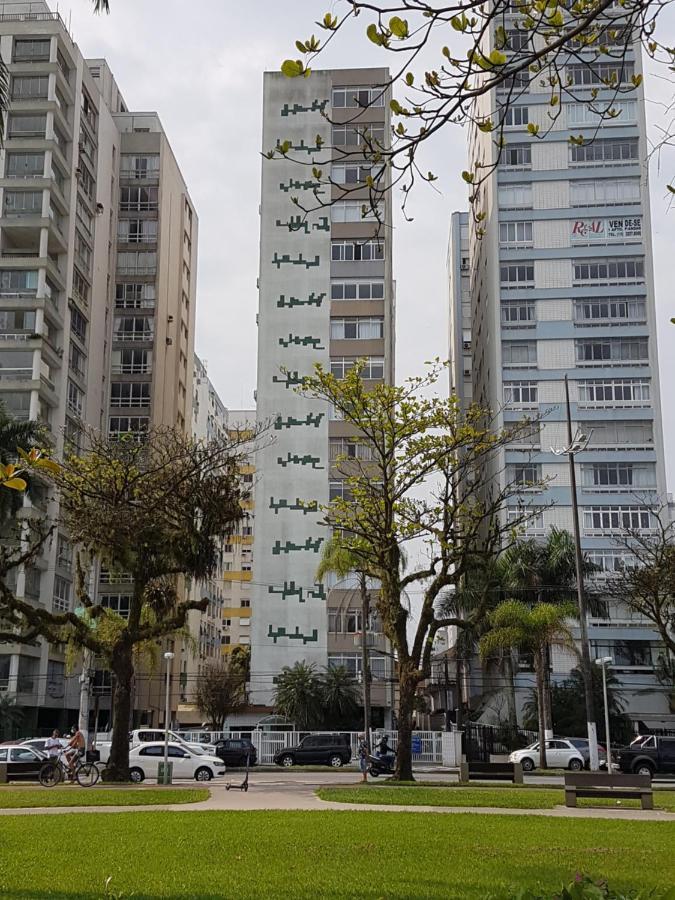 Apartamento Em Frente A Praia Do Embare - Santos 外观 照片